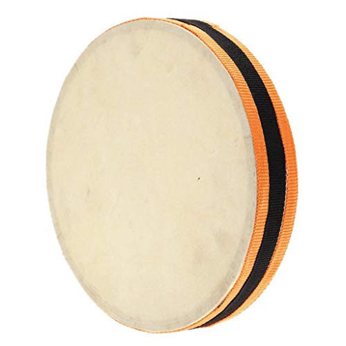 difcuyg5Ozw Wooden Drum Two-sided Percussion Musical Instrument Durable Easy Use Kids Toddler Toy with Stick