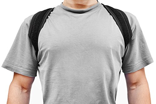 ComfyCraft Correct Posture Trainer - Premium Upper Back Brace & Clavicle Support for Women & Men - Back, Kyphosis, Shoulder, Neck Pain Relief - Comfortable Discreet Design - Effective Physical Therapy - Thumbnail 5