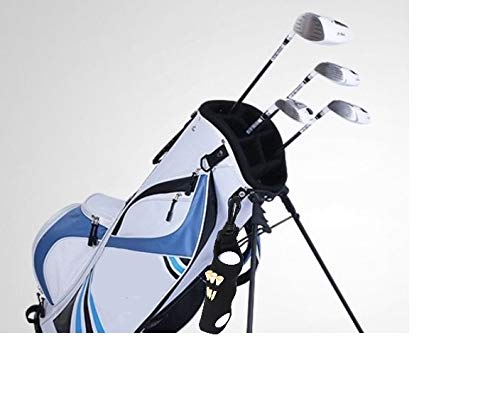 Lightahead Golf Balls & Tees Holder Accessories Bag with Clip, Storage Case Pouch Pack of 3 Neoprene Bags.Souvenirs Novelty Golf Gifts & Presents