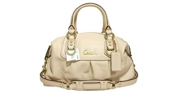 coach ashley leather satchel