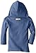 L'ovedbaby Unisex-Baby Newborn Organic Hoodie, Slate, 6-9 Months