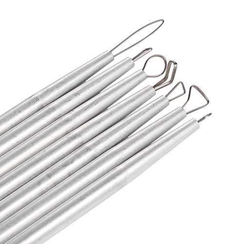 Ceramic Pottery & Clay Ribbon Sculpting Tool Kit (Set of 7)