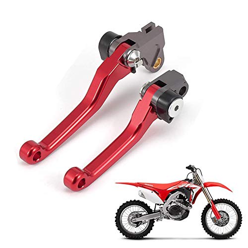 Dirt Bike Brake Clutch Levers Pivot Set for Honda CR125R CR250R 1992-2003 / CR80R CR85R 1998-2007 / CRF125F 2014-2018 - Thumbnail 7