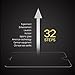 iPhone 8 Plus Screen Protector, HiZiTi Premium Tempered Glass Screen Protector for iPhone 8 Plus and iPhone 7 plus 5.5(2-Pack)
