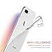 GVIEWIN Clear Case for iPhone 8 Plus/7 Plus, Flower Pattern Design Soft & Flexible TPU Ultra-Thin Shockproof Transparent Floral Cover, Cases for iPhone 7 Plus/8 Plus 5.5 Inch (Cherry Blossom/Pink)