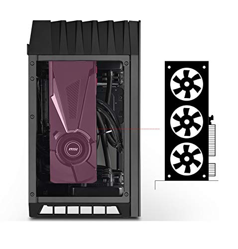 SilverStone Technology Mini-ITX Computer Case with Tempered Glass and Vertical Design LD03B