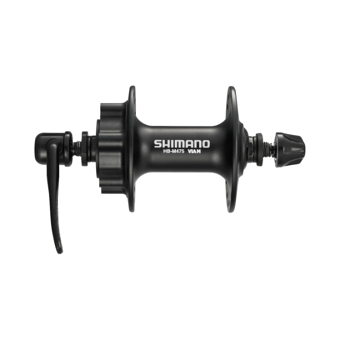 Shimano HB-M475 disc front hub 6-bolt black 36 hole