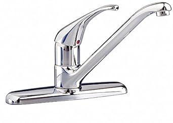 American Standard Lead Free Cast Brass Reliant+ Kitchen Faucet, Manual Faucet Operation, Number ...