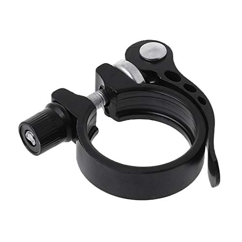 Lergo Aluminum Alloy Seatpost Clamp Quick Release Cycling MTB Bicycle Seat Clamp 34.9mm Internal Diameter Bike Part