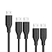 Anker [5-Pack] Powerline Micro USB - Durable Charging Cable [Assorted Lengths] for Samsung, Nexus, LG, Android Smartphones and More (Black) primary