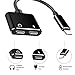Headphone Jack Adapter dongle for iPhone x Jack Splitter Adapter Compatible with iPhone 11 /X/XS MAX/XR/7 /7P /8 /8P Charger and Headphones aux Accessories Adapter Support All iOS Systemthumb 2
