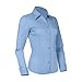 Pier 17 Button Down Shirts for Women, Fitted Long Sleeve Tailored Shirt Blouse