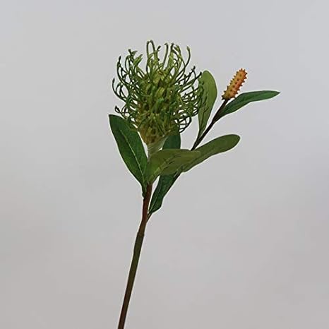 Amazon 造花 花熱帯フォックステールフラワーdiyの結婚式の花の家の装飾 Color Green 造花 オンライン通販