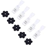 Sunmns Garden Flag Stoppers Rubber Stops and Anti-wind Clips, 10 Pieces