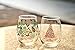 Merry Christmas and Happy New Year, 22 oz Stemless Wine Glass, Set of 2, For Wife, Husband, Mom, Dad, Girlfriend, Boyfriend, Friend, Men, Women, Him or Her
