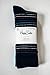 Happy Socks Men's Combed Cotton Socks, Pack of 4, Blue Assorted, Fits Sock Size 10-13, Shoe Size 8-12, EUR Shoe Size 41-46