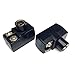 CESS F-Type Balun 300-75 ohm TV Connector Antenna Matching Transformer - F 300/75 ohm Plug (2 Pack) primary