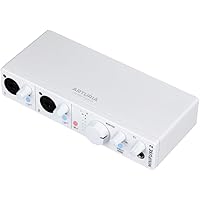 Arturia MiniFuse 2 USB-C Audio Interface - White, AR-MINIFUSE2WH