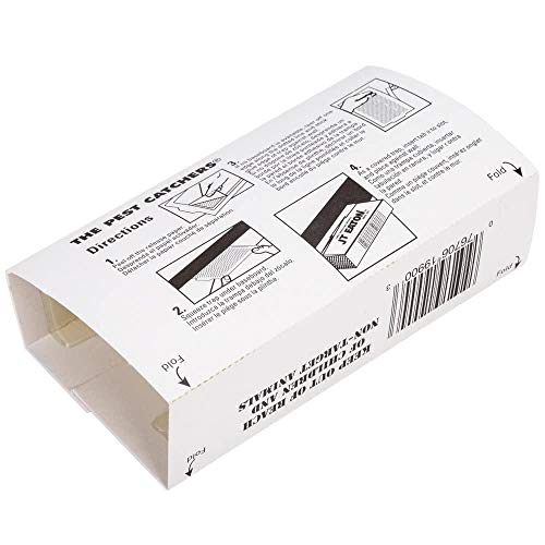 JT Eaton 198-12 Pest Catchers Glue Boards for Mice and Insects, 12-Pack