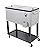 UPHA 80 Quart Rolling Cooler Cart Outdoor Patio Party Cooling Bin