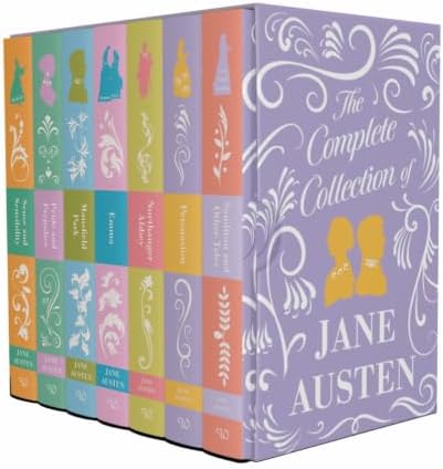 Amazon.com: Jane Austen Boxed Set (Word Cloud Classics