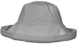 ThunderCloud Women's Summer Cotton Wide Fold-Up Brim Beach Sun Hat