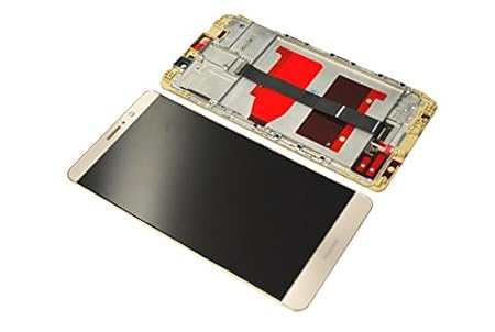 Original Huawei Ascend Mate 9 MT9 LCD Touchscreen Display Cover Glas Rahmen gold Neu