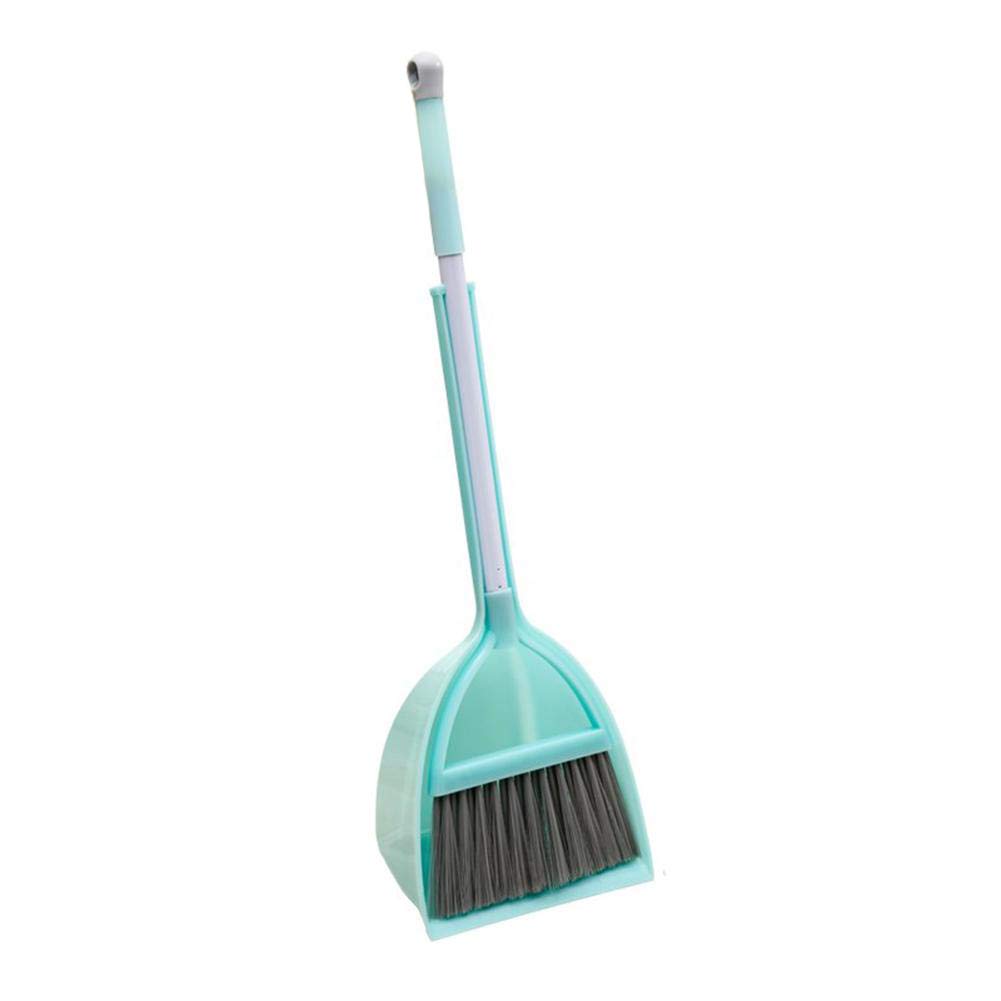 Photo 1 of Xifando Mini Broom with Dustpan for Kids,Little Housekeeping Helper Set (Light Blue)