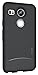 TUDIA Full-Matte ARCH TPU Bumper Protective Case for Nexus 5X [Updated Version: With Microphone Cut Out] (2015) (Black)