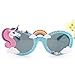 10 Pack - Unicorn Party Supplies - (5) Blue and (5) Pink Unicorn Shaped Sunglasses - Party Pack - Perfect Party Favors