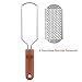 Kissbuty Stainless Steel Coarse Callus Remover Preferred Durable Pedicure Rasp Foot File Replacement Blade Cuticle Cutter Tool + Coarse Blade Replacement