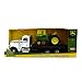 Ertl Big Farm 1:16 Peterbilt Model 367 Dealership Delivery Truck With Roll Off And 4020 Tractor