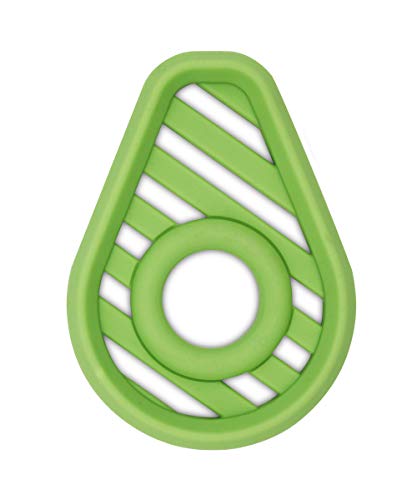image for Itzy Ritzy Silicone Baby Teether - BPA-Free Infant Teether with Easy-t