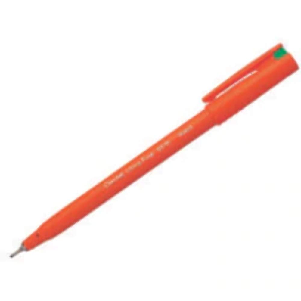 Pentel S570-D Ultra Fine Pen, 0.6 mm - Green, Pack of 12 โ image 1