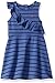 Nautica Girls' Patterned Sleeveless Dress