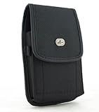 For New 2014 HTC One M8 Vertical Smart Phone Case / Pouch / Holster w Metal Clip and hook-and-loop fastener