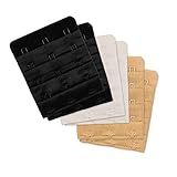 Women's Bra Extender 3 Hook Soft Back Comfortable Band Extenders for Bras