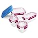 Rubbermaid LunchBlox Leak-Proof Entree Lunch Container Kit, Small, Beet Red
