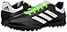 adidas Men's Goletto VI TF Soccer-Shoes, Black/White/Solar Green, 9 M US