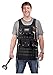ThinkGeek Tactical Molle Apron - 2 Large Pouches and 3 Smaller Pouches, Front and Back Removable Patch with Adjustable Side Strap for the Perfect Fit