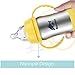 Bammax Baby Sippy Cup, 3 in 1 Multi-Function Baby Kids Water Cup, Stainless Steel Non-Toxic Non-Spill Infant Bottle with Silicone Straw, Heat Preservation