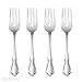 Oneida Chateau Salad Forks, Set of 4