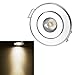 10 Pack LED Recessed Ceiling Light, 3000K Warm Light, 1W 110V LED Ceiling Light Downlight, Aluminum Recessed Light Fixtures