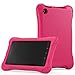 Creazy For Amazon Kindle Fire HD 7 2015 case ,Kids Shock Proof Case For Amazon Kindle Fire HD 7 2015 (Hot pink)