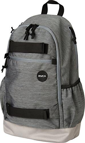 RVCA Men's Push Skate Backpack, Heather Grey