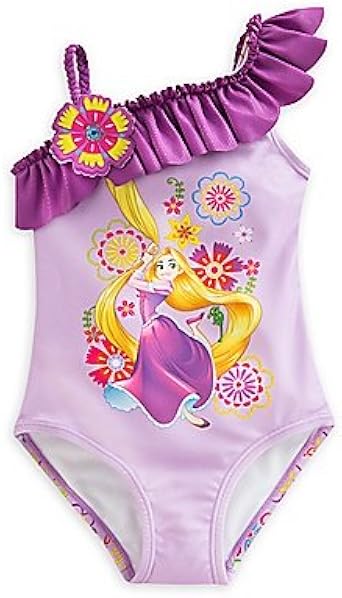 Disney Maillot De Bain Fille Raiponce Maillots De Bain Bilkvarteret Fille
