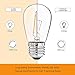 Joddge Outdoor String Lights LED 2 Pack 48ft 15 Sockets 32 Bulbs (2 Spare Bulbs and Zip Ties) for Patio Garden Yard Deck Cafe Weatherproof Commercial Grade [UL Listed]