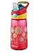 Contigo AUTOSPOUT Straw Striker Reusable Kids Water Bottle, 14oz, Cherry Blossom Flowers