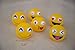 PartyUpped Emoji Stress Balls Eye-Pop (12-Pack) 2.35” Fun, Squishy Stress, Tension, Anxiety Relief | Squeeze Toy for Kids & Adults | Party Favors, Gag Gifts, School Box Prizes | Non-Toxic