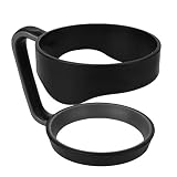 for Yeti Rtic Tumbler handle holder fits 30 oz Yeti &Rtic Tumbler Rambler Cups - BonBon Tumbler Holder - Black